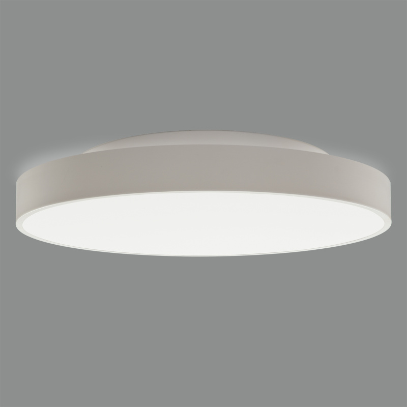 ACB Iluminacion Stropní LED svítidlo LISBOA ø 80 cm, 80W + 12W, CRI90 Teplota světla: 4000K, Barva materiálu: Bílá, Stmívání: Casambi