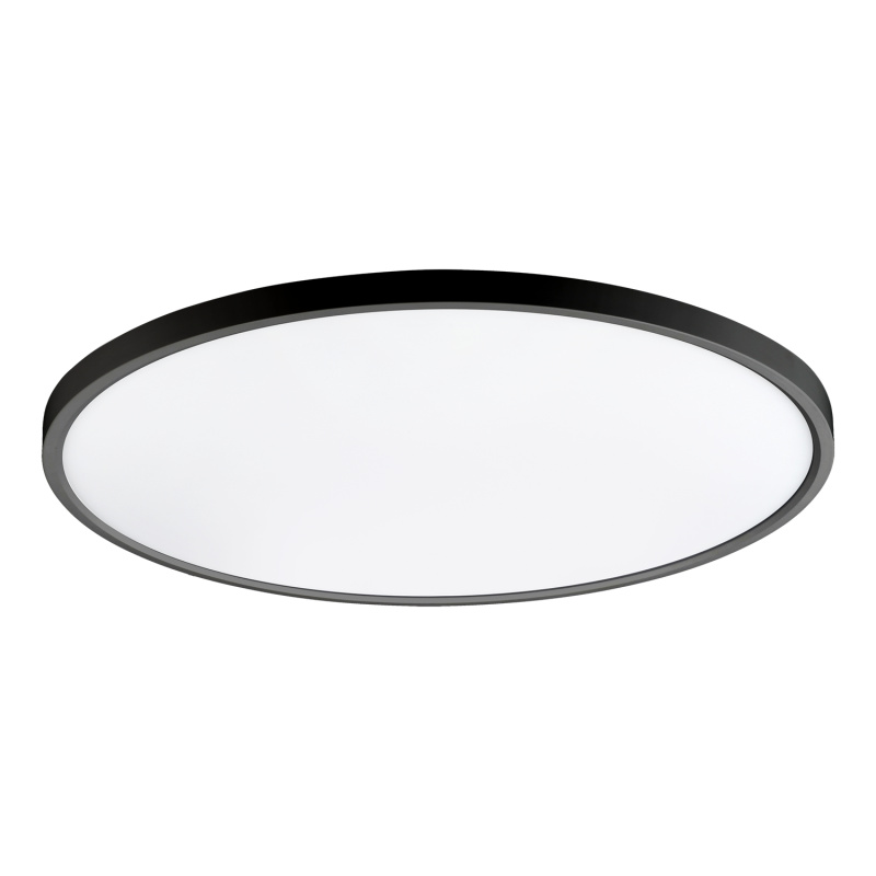 ACB Iluminacion Stropní LED svítidlo KOE, ⌀ 60 cm, 45W, CRI90 Barva: Černá