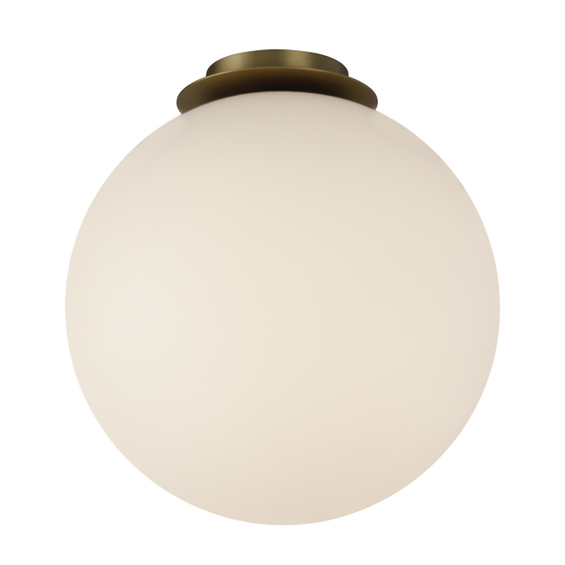 ACB Iluminacion Stropní LED svítidlo PARMA, ⌀ 30 cm, 1xE27 15W Barva: Zlatá