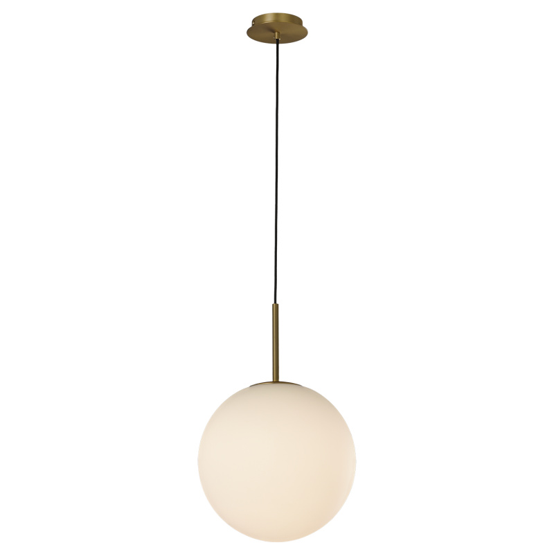 ACB Iluminacion Zavěsné svítidlo PARMA, ⌀ 30 cm, 1xE27 15W Barva: Zlatá