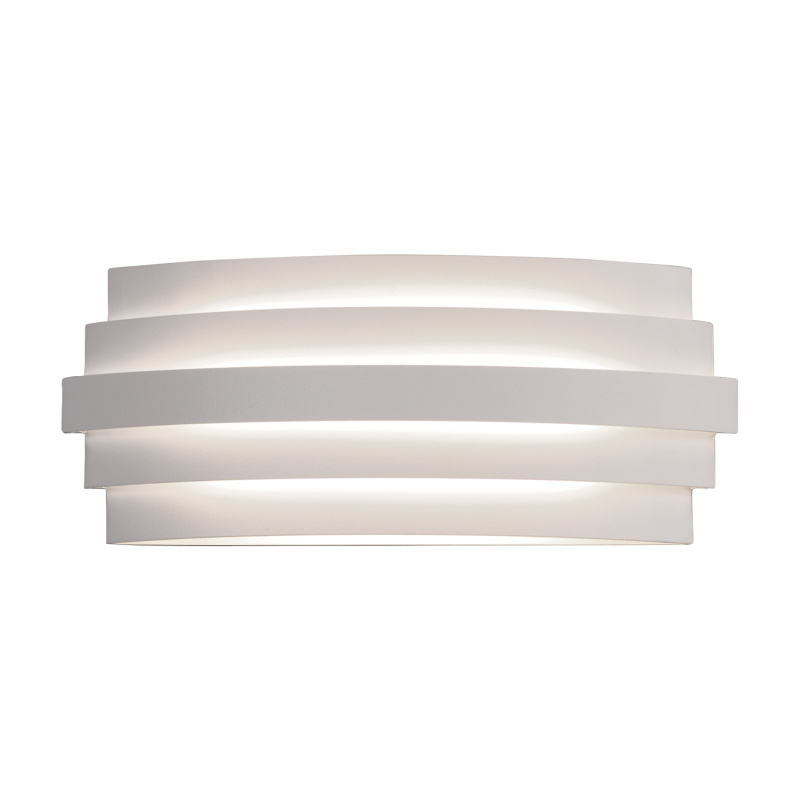 ACB Iluminacion Nástěnné LED svítidlo LUXUR, š.30 cm, 20W, CRI90, CCT switch 2700-3000K Barva: Bílá, Stmívání: ON/OFF