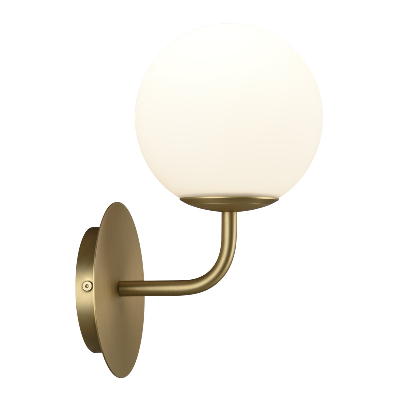 ACB Iluminacion Nástěnné LED svítidlo PARMA, v. 28 cm, 1xE27 15W Barva: Zlatá