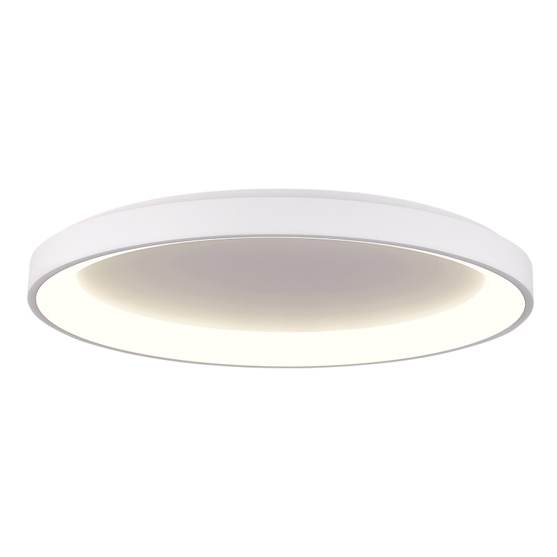 ACB Iluminacion Stropní LED svítidlo GRACE, ⌀ 78 cm, 80W, CRI90 Barva: Bílá, Teplota světla: CCT switch 2700/3000K, Stmívání: ON/OFF