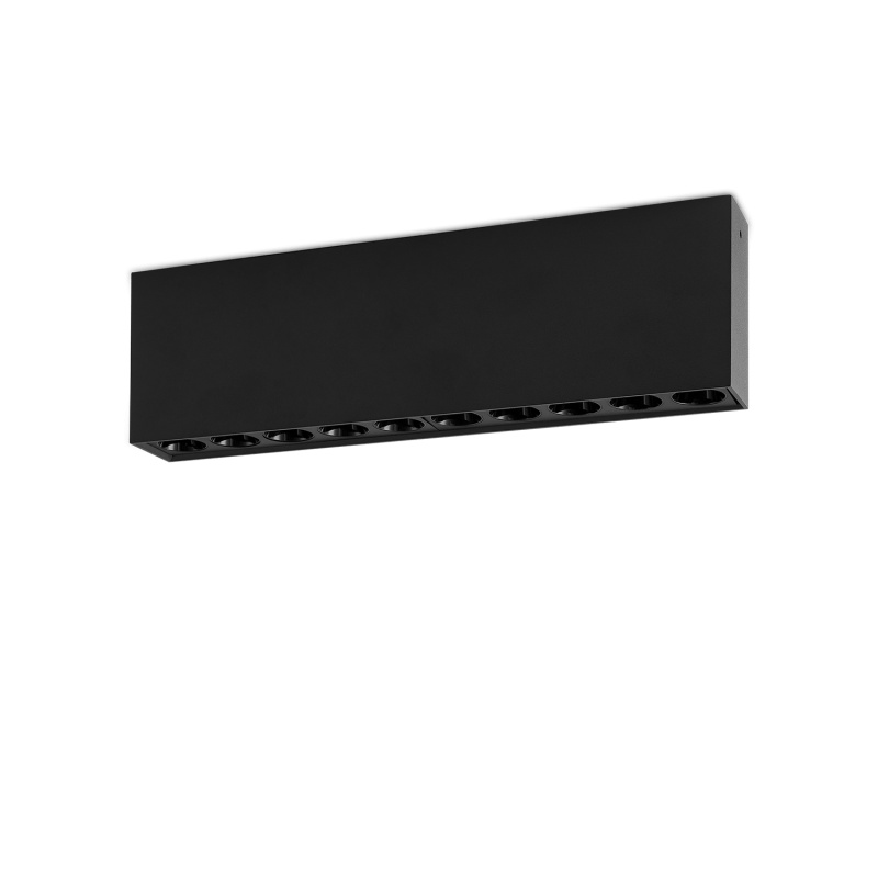 ACB Iluminacion Stropní LED svítidlo INVISIBLE, š. 272 mm, 24W, CRI90 Barva: Černá