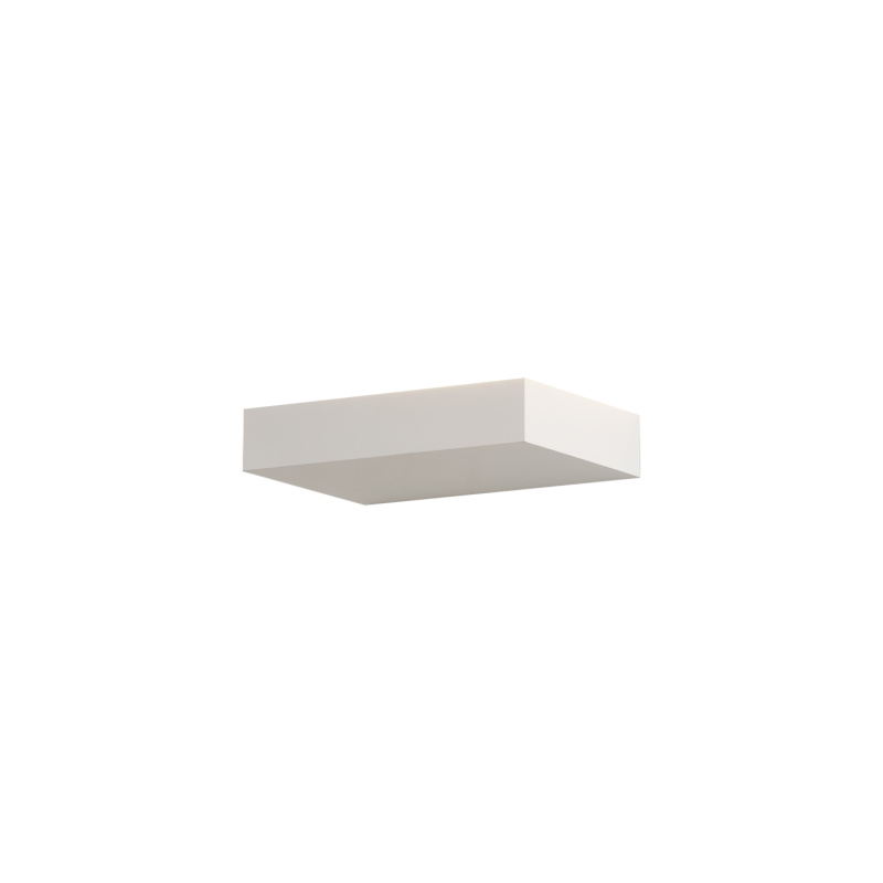 ACB Iluminacion Nástěnné LED svítidlo BRICK, š. 205 mm, 20W, CRI90, CCT switch 2700-3000K Barva: Bílá, Stmívání: ON/OFF