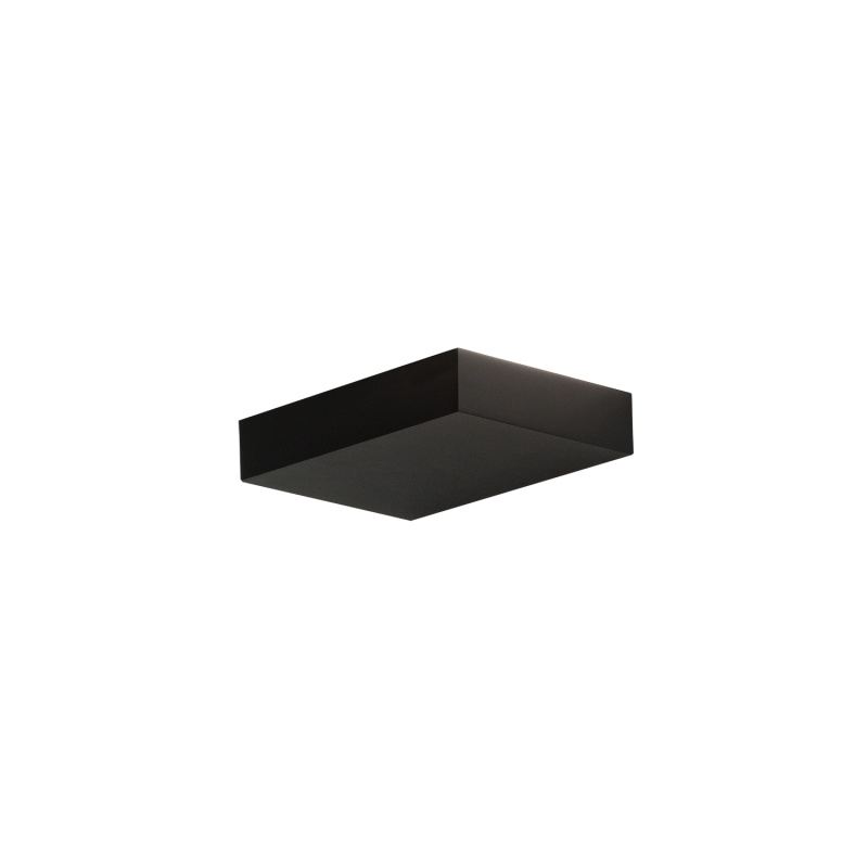 ACB Iluminacion Nástěnné LED svítidlo BRICK, š. 205 mm, 20W, CRI90, CCT switch 2700-3000K Barva: Černá, Stmívání: ON/OFF