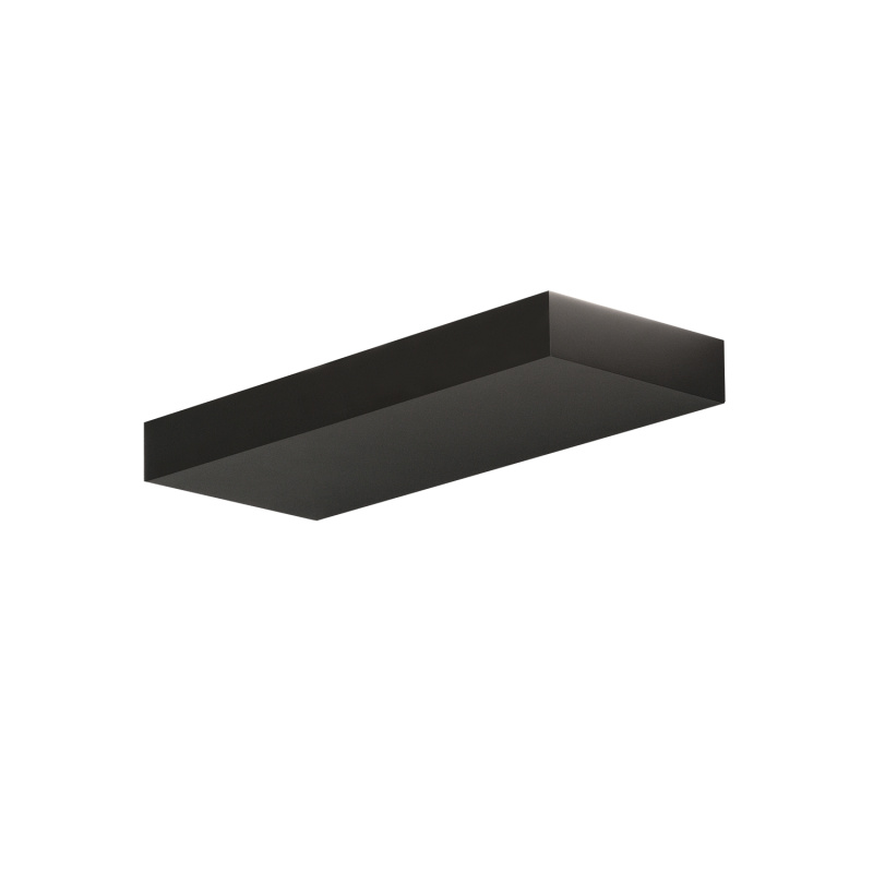 ACB Iluminacion Nástěnné LED svítidlo BRICK, š. 380 mm, 38W, CRI90, CCT switch 2700-3000K Barva: Černá, Stmívání: ON/OFF