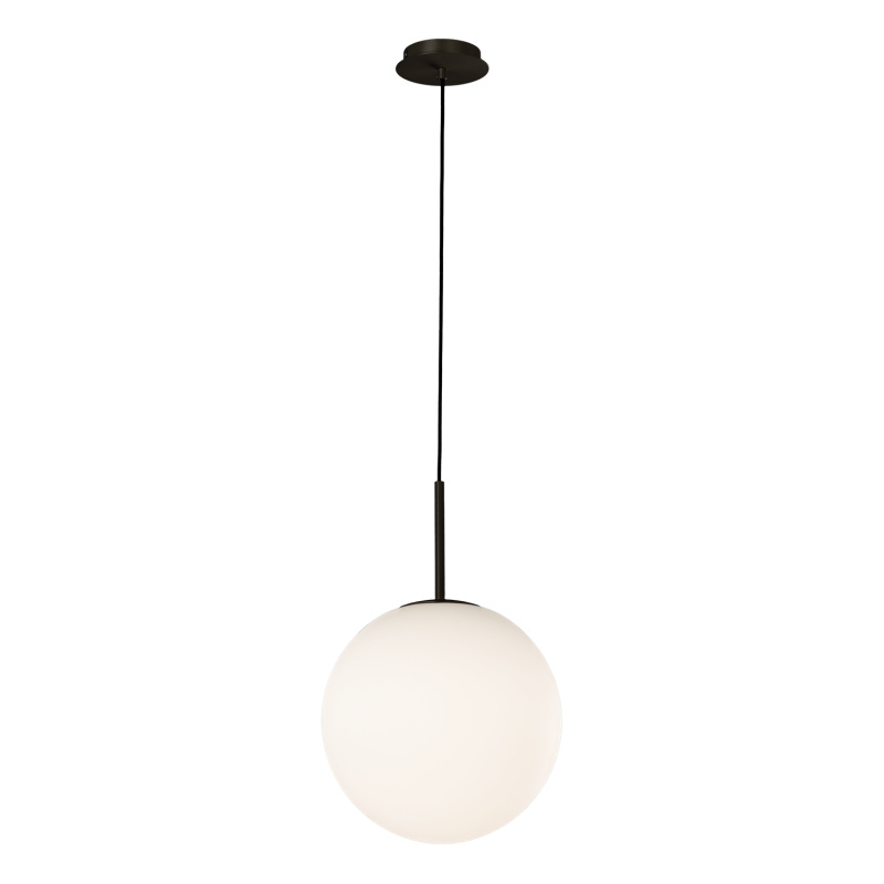 ACB Iluminacion Zavěsné svítidlo PARMA, ⌀ 30 cm, 1xE27 15W Barva: Černá