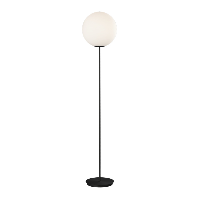 ACB Iluminacion Stojací LED lampa PARMA, v. 150 cm, 1xE27 15W Barva: Černá