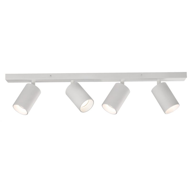 ACB Iluminacion Stropní LED svítidlo GINA 4L, š. 80 cm, 4xGU10 8W Barva: Bílá