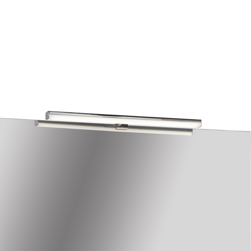 ACB Iluminacion Nástěnné LED svítidlo DUSTIN, š. 50 cm, 10W, CRI90, IP44 Barva: Chrom, Teplota světla: 3000K - teplá bílá