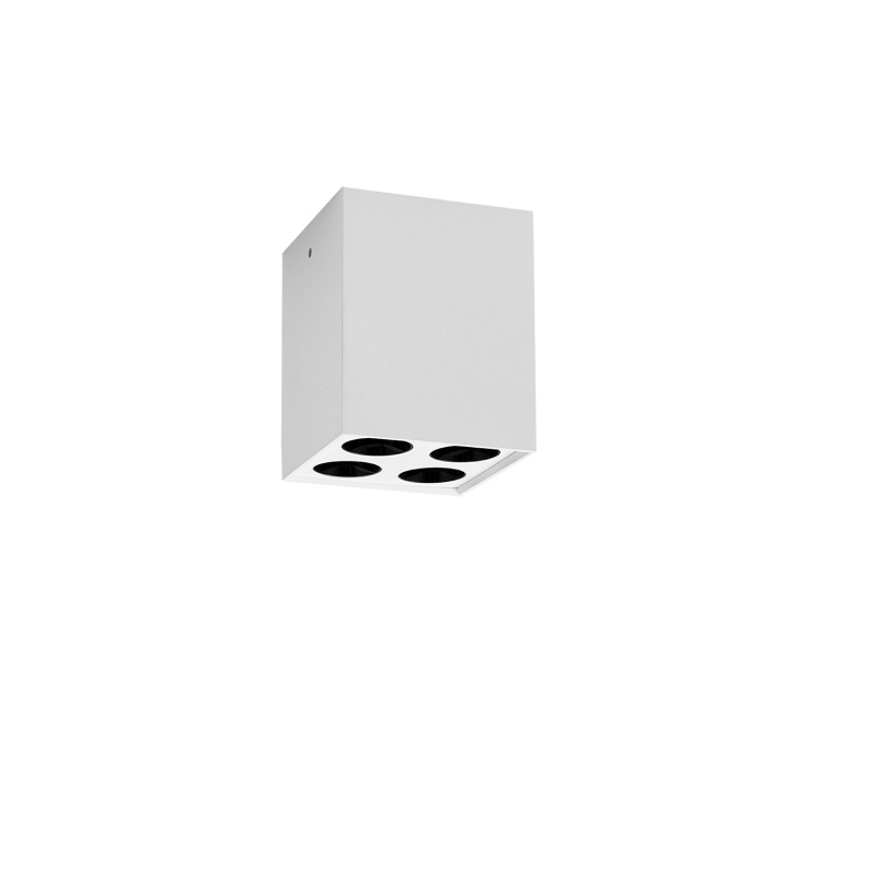 ACB Iluminacion Stropní LED svítidlo INVISIBLE, š. 83 mm, 9W, CRI90 Barva: Bílá, Stmívání: ON/OFF
