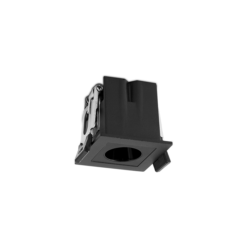 ACB Iluminacion Zapuštěné LED bodové svítidlo INVISIBLE, ⌀ 45 mm, 3W, CRI90 Barva: Černá