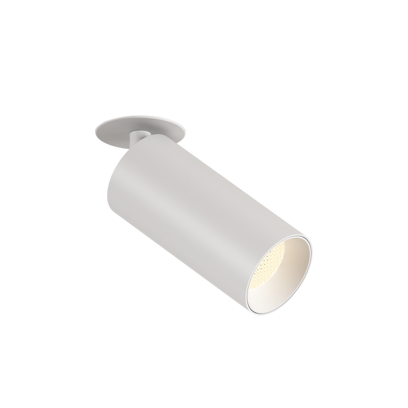ACB Iluminacion Zapuštěné LED svítidlo PIPE, v. 13 cm, 12W, CRI90 Barva: Bílá, Stmívání: ON/OFF