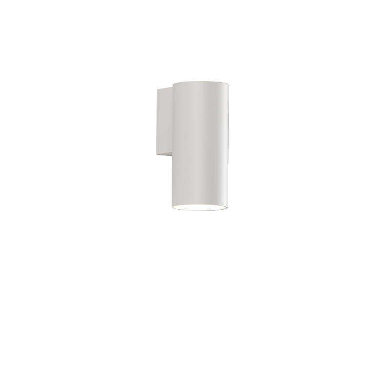 ACB Iluminacion Nástěnné LED svítidlo PIPE, v. 12 cm, 12W, CRI90 Barva: Bílá, Stmívání: ON/OFF