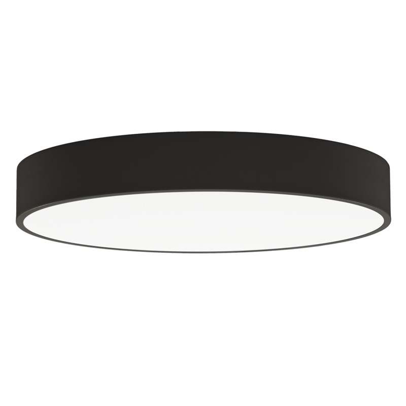 ACB Iluminacion Stropní LED svítidlo ISIA, ⌀ 80 cm, 88W, CRI90, CCT switch 3000-4000K Barva: Černá, Stmívání: ON/OFF