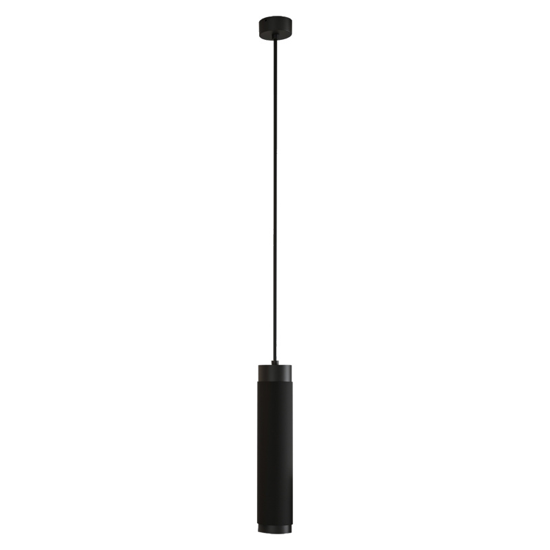 ACB Iluminacion Závěsné LED svítidlo LUX, ⌀ 6 cm, 13W, CRI90 Barva: Černá, Stmívání: ON/OFF