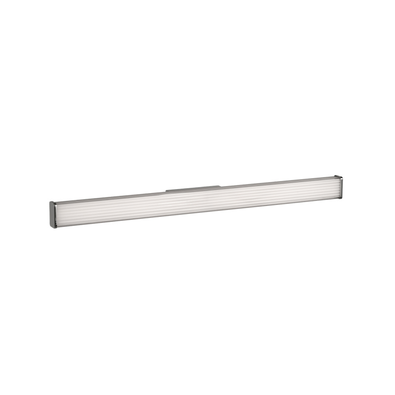 ACB Iluminacion Nástěnné LED svítidlo DUNE, š. 90 cm, 22W, CRI90, IP44, CCT switch 3000-4000K Barva: Chrom, Stmívání: ON/OFF