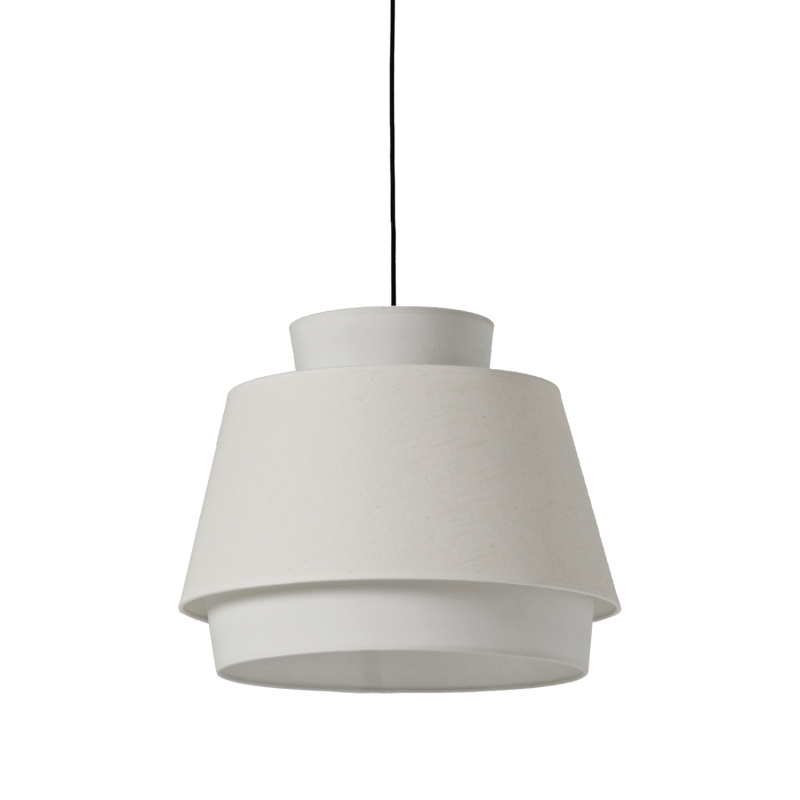 ACB Iluminacion Závěsné svítidlo ASPEN, ⌀ 45 cm, 1xE27 15W Barva: Bílá, Barva montury: Bílá