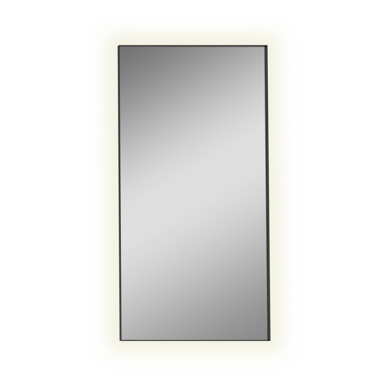 ACB Iluminacion Nástěnné LED zrcadlo ORISTANO, v. 161 cm, 83W, CRI90, IP44