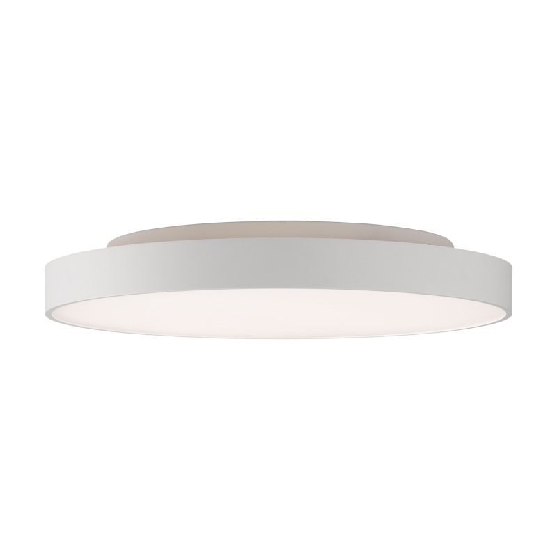 ACB Iluminacion Stropní LED svítidlo ROMA, ⌀ 60 cm, 65W + 9W, CRI90, CCT switch 2700-3000K Barva: Bílá, Stmívání: Casambi