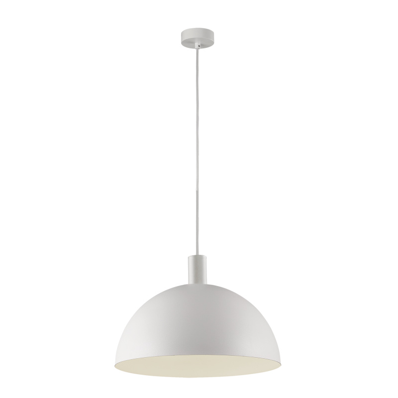ACB Iluminacion Závěsné svítidlo TIGA,  ⌀ 35 cm, 1xE27 15W Barva: Bílá, Barva montury: Bílá