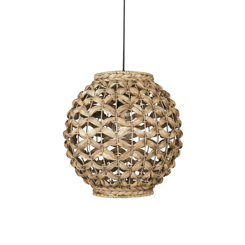 ACB Iluminacion Závěsné svítidlo LENNIS, ⌀ 30 cm, 1xE27 15W Barva montury: Černá