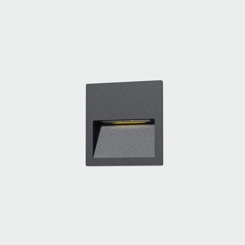 ACB Iluminacion Venkovní zapuštěné nástěnné LED svítidlo NASHIRA 2,2W, 115x115 mm, CRI80, CCT switch 2200-4000K, IP65 Barva: Antracit