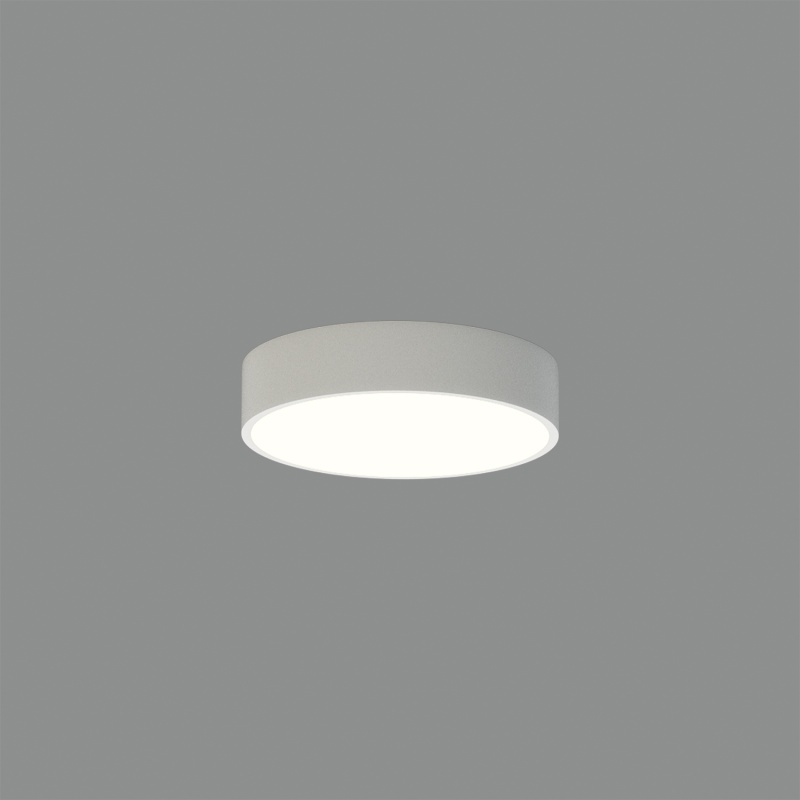 ACB Iluminacion Stropní LED svítidlo LONDON, 12W, ø 20 cm, CRI90, CCT switch 2700-4000K Barva: Bílá, Stmívání, řízení: DALI/PUSH