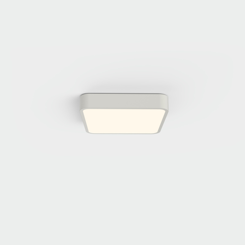 ACB Iluminacion Stropní LED svítidlo TURIN, 18W, 30x30 cm, CRI90, CCT switch 2700-4000K Barva: Bílá, Stmívání a řízení: TRIAC