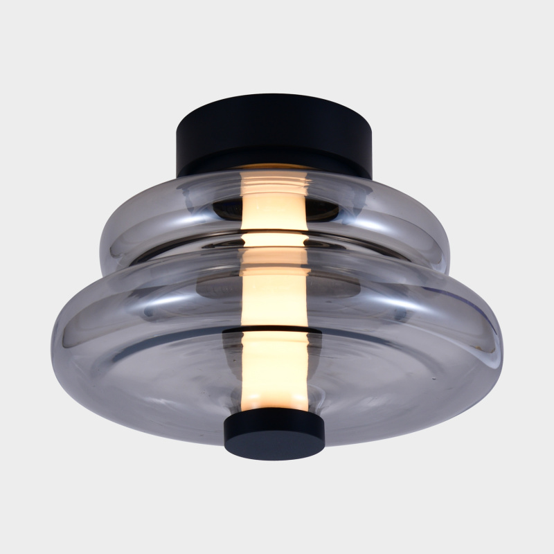 ACB Iluminacion Designové LED nástěnné svítidlo SIRA 9,5W, ø 25 cm, CRI90, 2700K Barva: Fumé