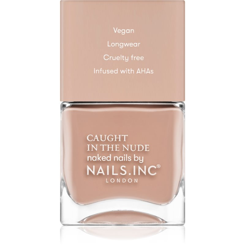 Nails Inc. Caught in the nude lak na nehty odstín Mykonos Beach 14 ml