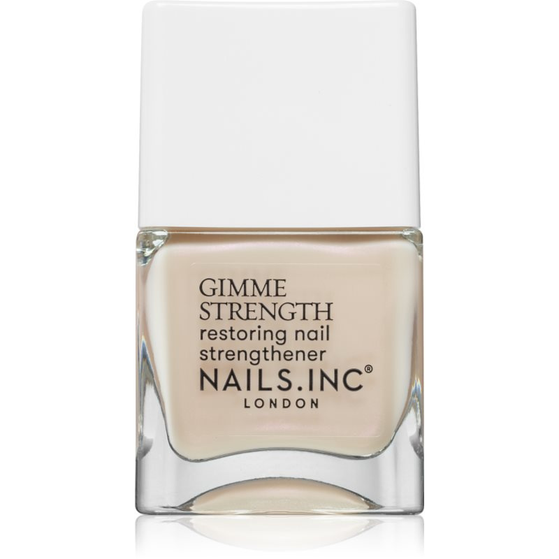 Nails Inc. Gimme Strength péče pro zpevnění a posílení nehtů 14 ml