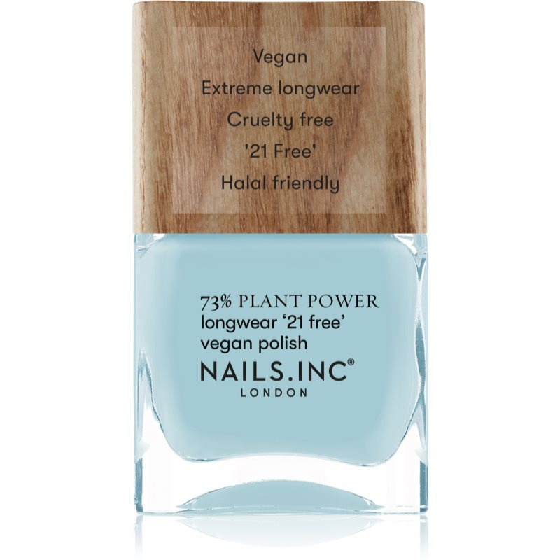 Nails Inc. Vegan Nail Polish dlouhotrvající lak na nehty odstín Sky's My Limit 14 ml