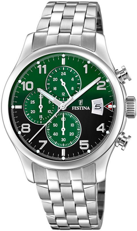 Festina F20374/7 Timeless Chronograph Mens 43mm
