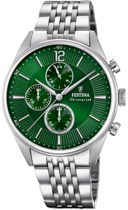 Festina F20285/8 Timeless Chronograph Mens 41mm