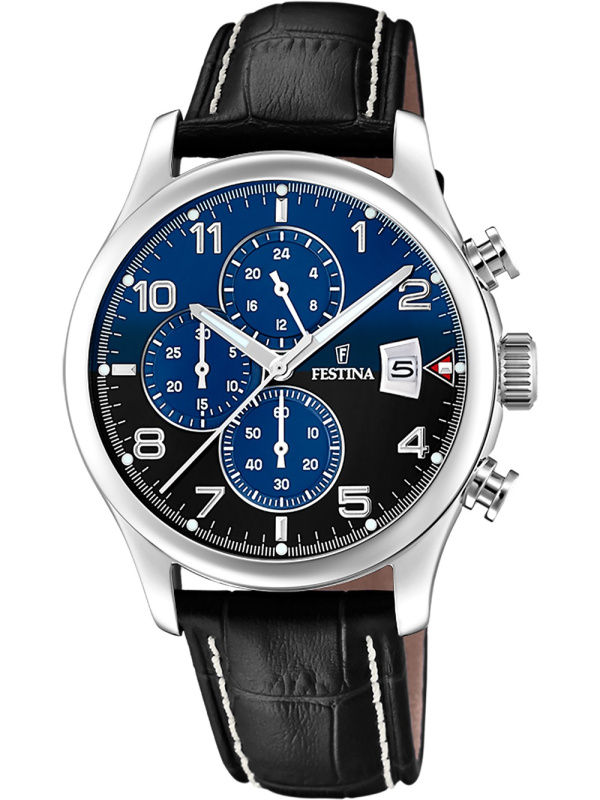 Festina F20375/7 Classic Chrono 43mm 10ATM