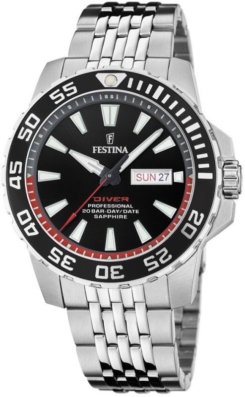 Festina F20661/3 Professional Diver 45mm 20ATM