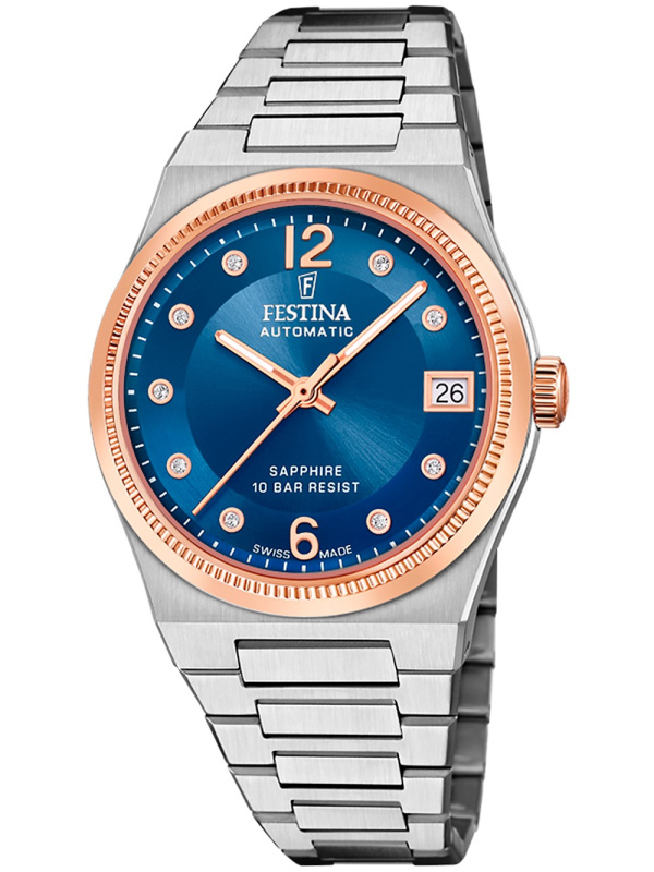 Festina F20031/2 Swiss Made Rivé Automatic 35mm 10ATM