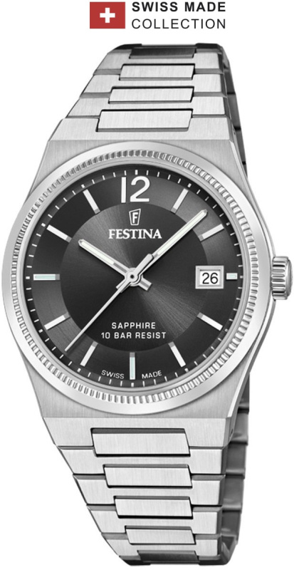 Festina F20035/6 Swiss Made Rivé 35mm 10ATM