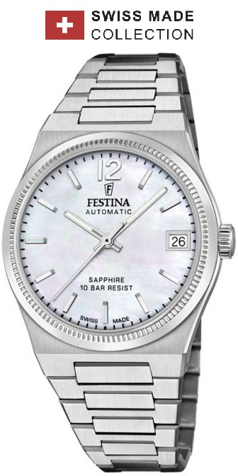 Festina F20029/1 Swiss Made Rivé Automatic 35mm 10ATM