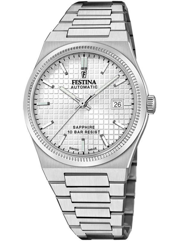 Festina F20028/1 Swiss Made Rivé Automatic 40mm 10ATM