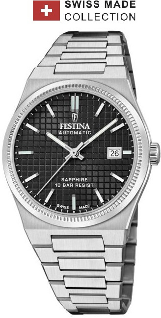 Festina F20028/4 Swiss Made Rivé Automatic 40mm 10ATM