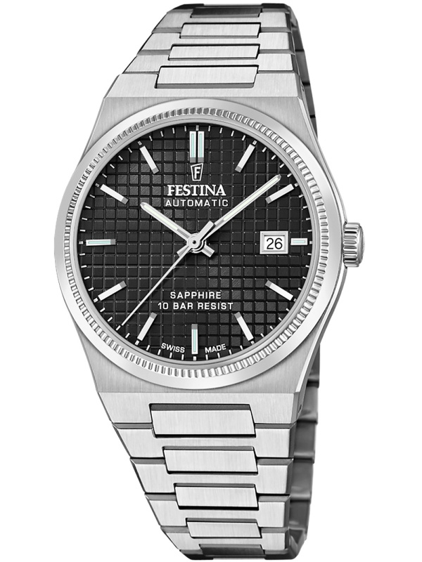 Festina F20028/4 Swiss Made Rivé Automatic 40mm 10ATM