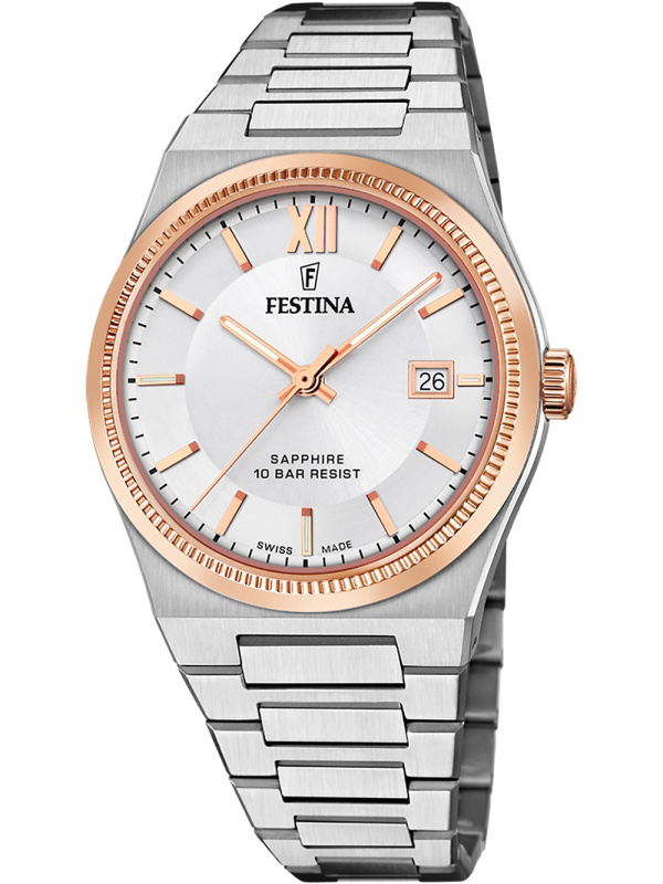 Festina F20036/1 Swiss Made Rivé 40mm 10ATM