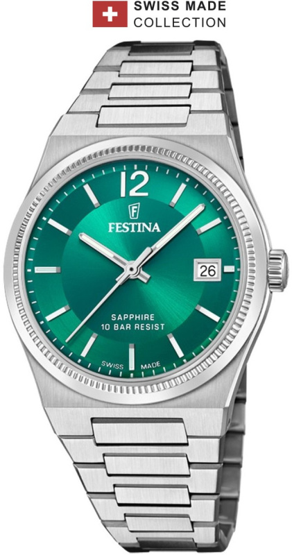 Festina F20035/5 Swiss Made Rivé 35mm 10ATM
