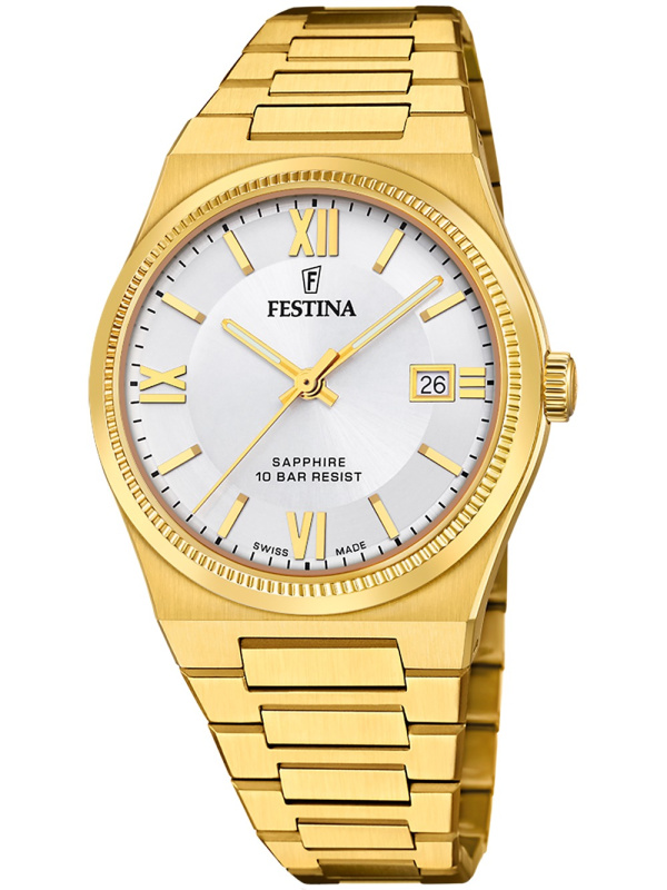 Festina F20038/1 Swiss Made Rivé 40mm 10ATM