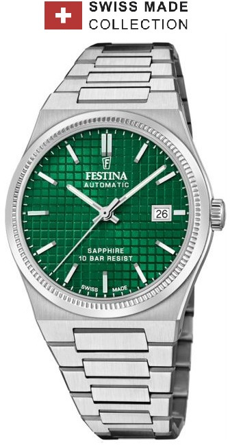 Festina F20028/3 Swiss Made Rivé Automatic 40mm 10ATM