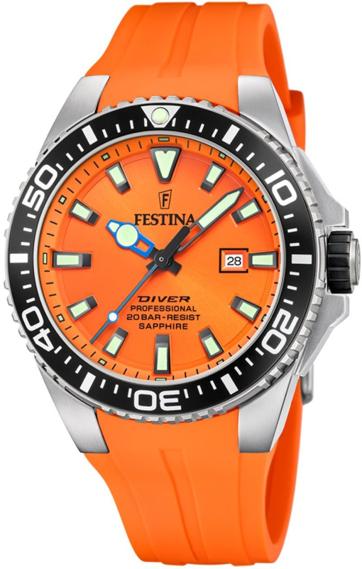 Festina F20664/4 Diver Saphire Silicone 45mm 20ATM