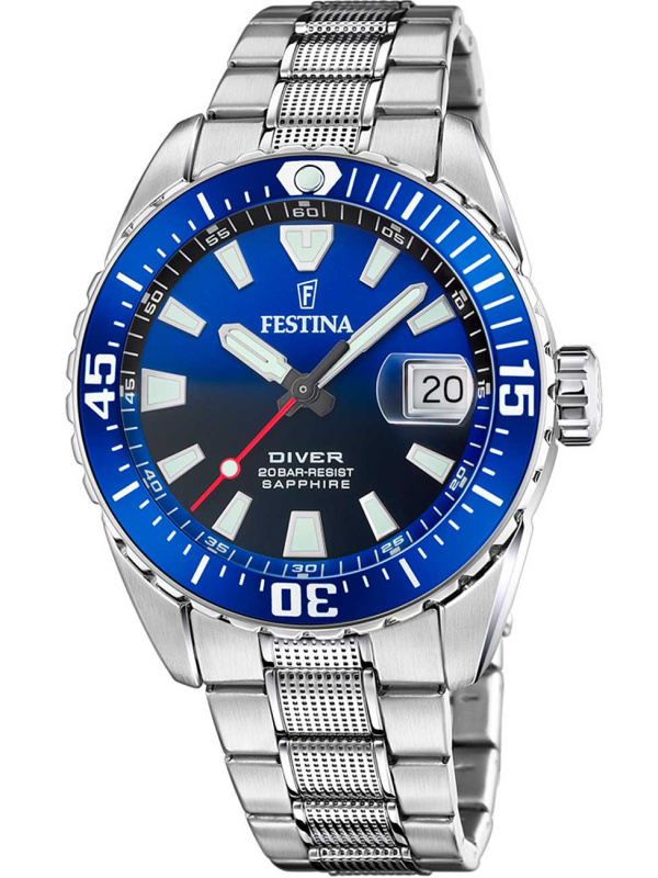 Festina F20669/1 Divers Watch 42mm 20ATM